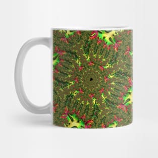 Groovy Funky Colorful Trippy Abstract Digital Mandelbrot Fractal Art Mug